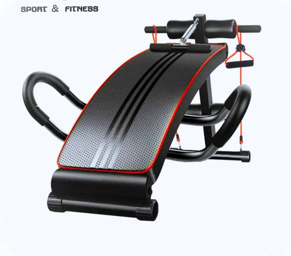 Banc de musculation ajustable avec bandes élastiques welljion™ Power shift fitness