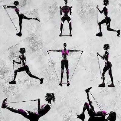 Bande Élastique - ResistanceBands™ - Noir - Power shift fitness