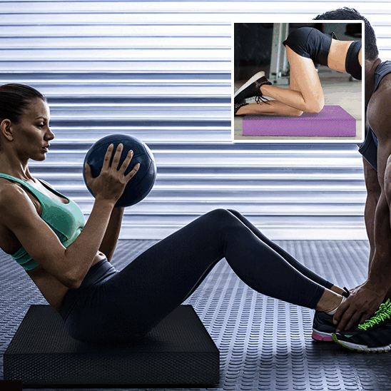 AMYOGA™ Coussin d'équilibre - Power shift fitness