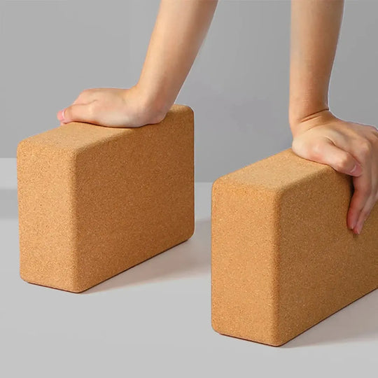 1 Pc 369 Inch Professional Eco-Friendly High Density Cork Yoga Block Brick Dance Assistant Tool Customized Power shift fitness