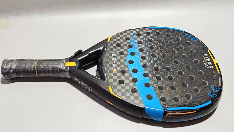 Raquette de padel KUIKMA™ 990,hybride, femme,homme - Power shift fitness