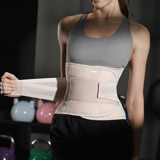 Ceinture de sudation  VBOSI™ réglable pour sport et fitness femme