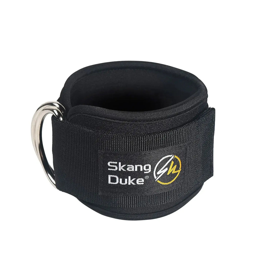 1pc Adjustable D - Ring Ankle Straps for Cable Machines - Comfortable Ankle Cuffs for Glute & Leg Muscle Strength Training in Gym - Power shift fitness