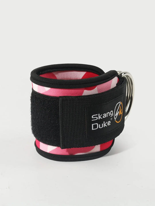 1pc Adjustable D - Ring Ankle Straps for Cable Machines - Comfortable Ankle Cuffs for Glute & Leg Muscle Strength Training in Gym - Power shift fitness