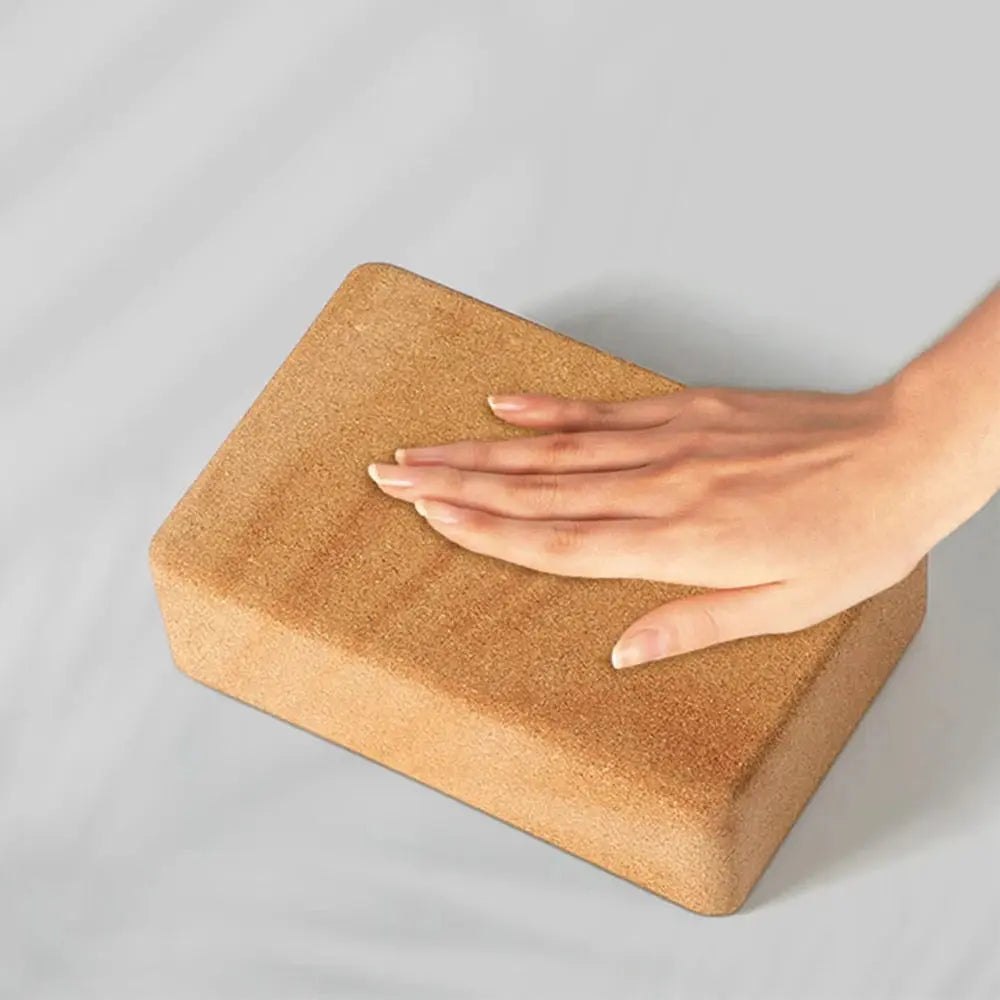 Brique-de-yoga-marron-en-liège-robuste-et-durable-Dahispot™-confortable