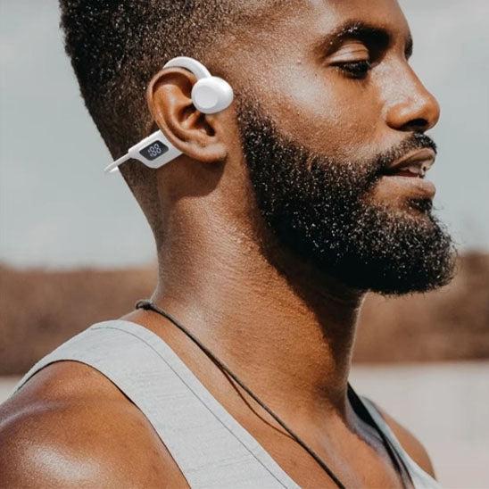 Écouteur sport AICSRAD™ JS7 à conduction osseuse – Bluetooth & carte TF