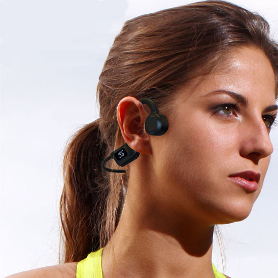 Écouteur sport AICSRAD™ JS7 à conduction osseuse – Bluetooth & carte TF