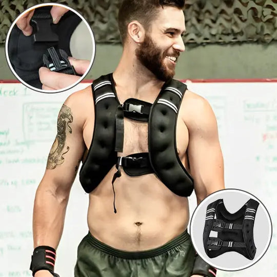 Gilet Lesté 10kg powerfit™ - Power shift fitness