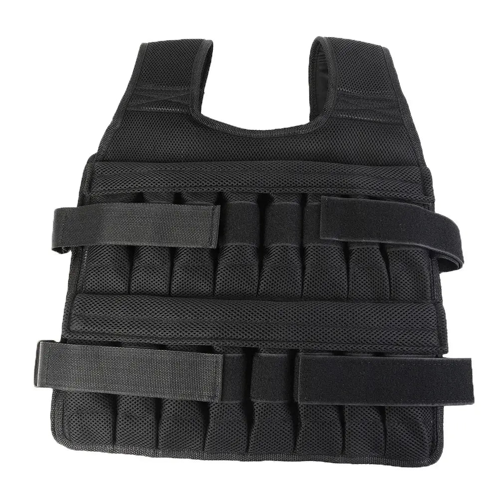 Gilet lesté réglable en tissu noir pour l'entrainement JOCESTYLE™ 3/15/35kg - Power shift fitness