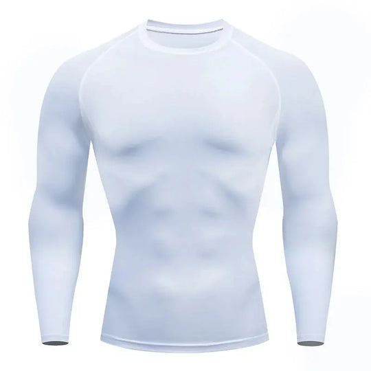 T-shirt de compression à manches longues pour le sport SHEDAOT™ - Power shift fitness
