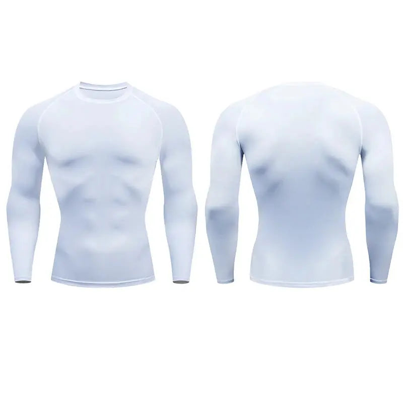 T-shirt de compression à manches longues pour le sport SHEDAOT™ - Power shift fitness