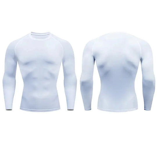 T-shirt de compression à manches longues pour le sport SHEDAOT™ - Power shift fitness