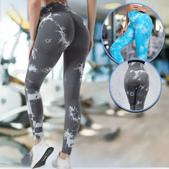 Legging imprimé de sport femme Botee Shark™ - Power shift fitness
