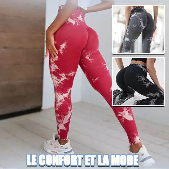 Legging imprimé de sport femme Botee Shark™ - Power shift fitness