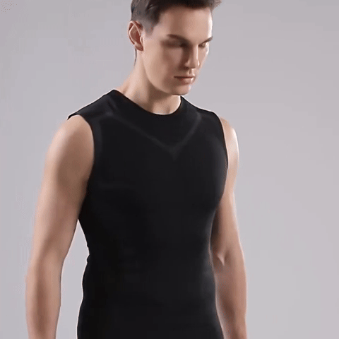 T-shirt de compression GENDAWAY™ - Power shift fitness