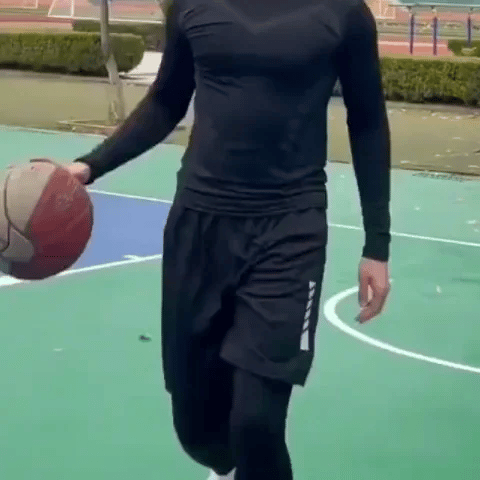 T-shirt de compression à manches longues pour le sport SHEDAOT™ - Power shift fitness