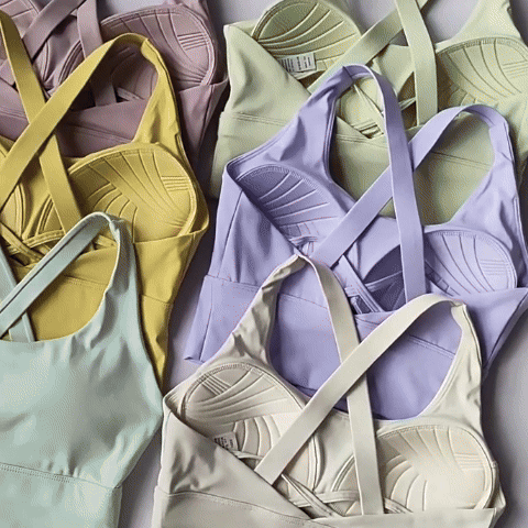 Brassière de sport pour femme avec dos nu SKINOFSKIN™ - Power shift fitness