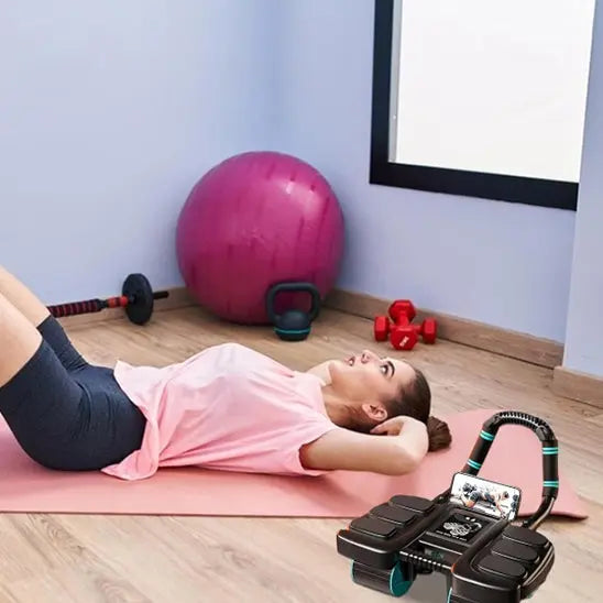 Roue pour Abdominaux Abspower™ à rebond automatique - Power shift fitness