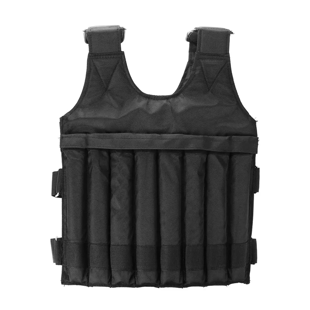 Gilet lesté réglable en tissu noir pour l'entrainement JOCESTYLE™ 3/15/35kg - Power shift fitness