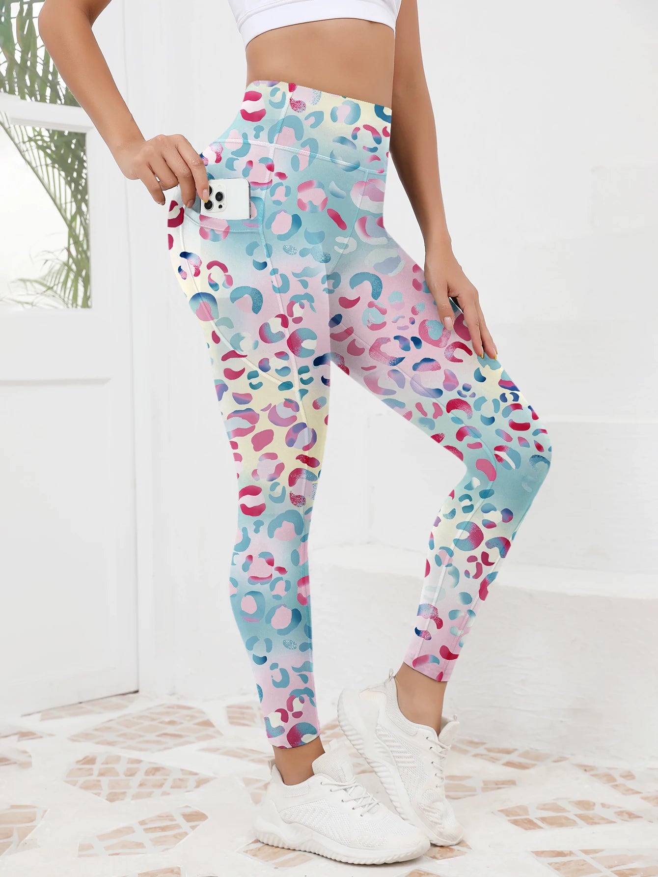 Legging femme sport taille haute PowersFit™