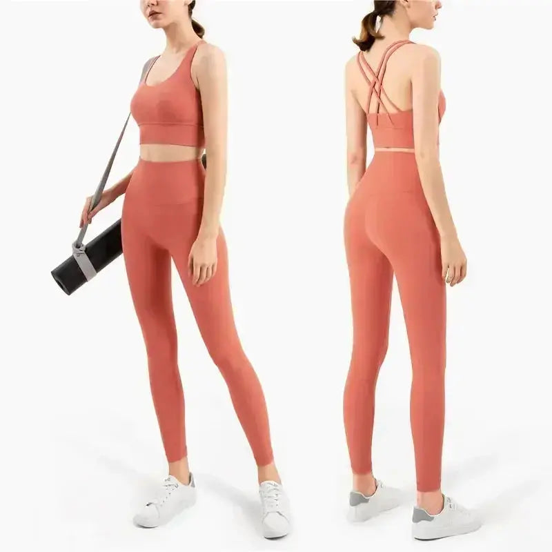 Ensemble de leggings de yoga pour femme - Power shift fitness