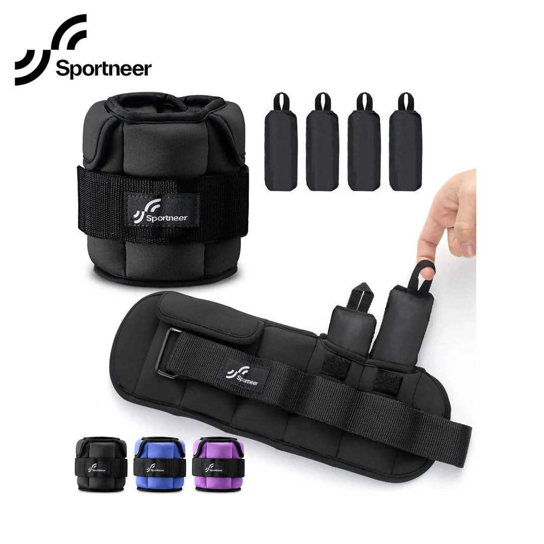 Sportneer Lot de poids ajustables pour poignets et chevilles - Power shift fitness
