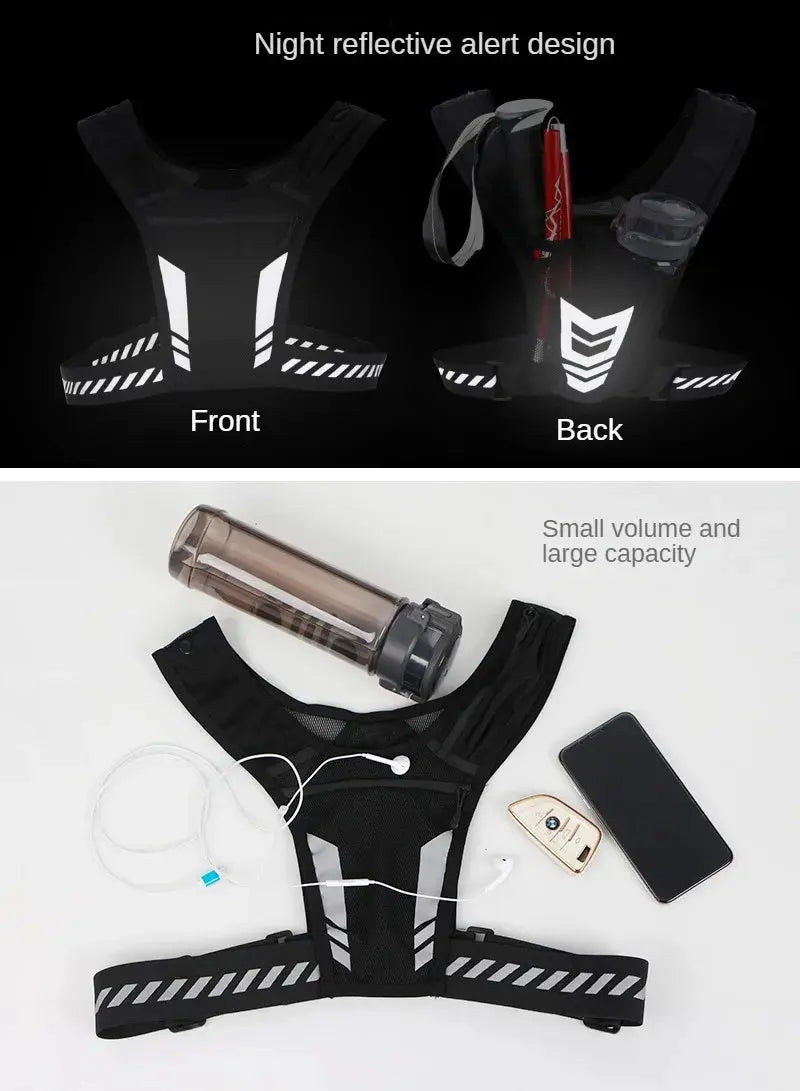 Sac à dos gilet d'hydratation pour course a pied Power shift fitness