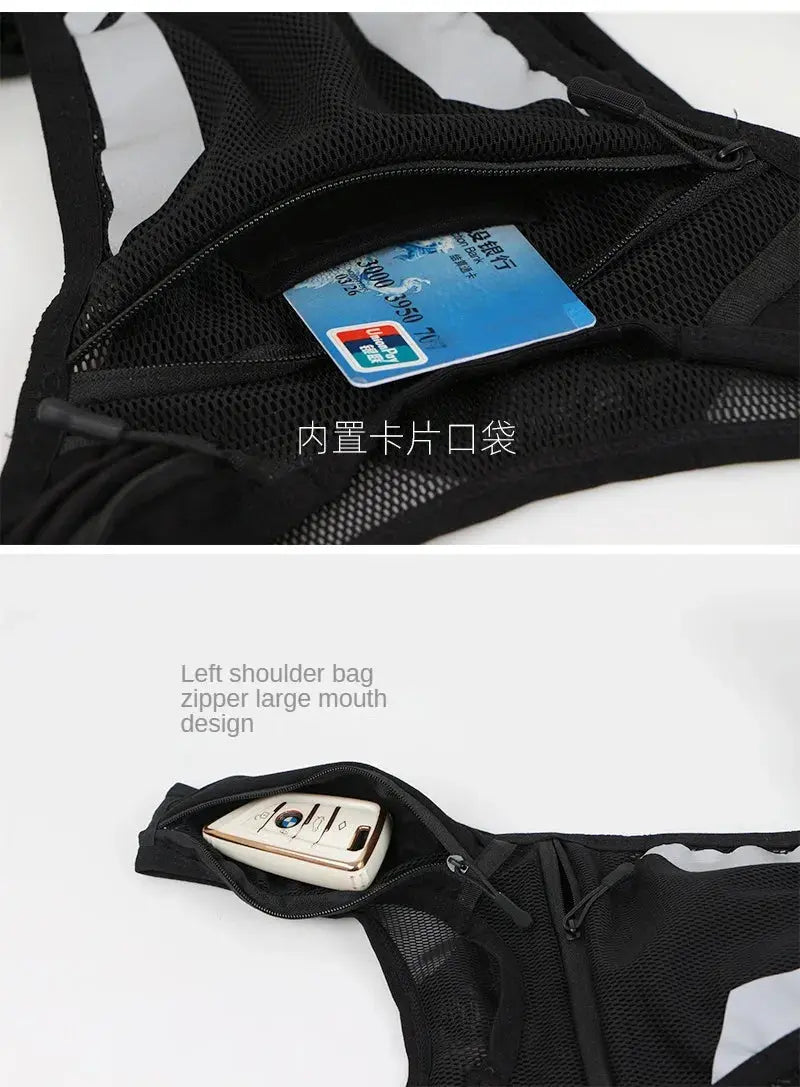 Sac à dos gilet d'hydratation pour course a pied Power shift fitness