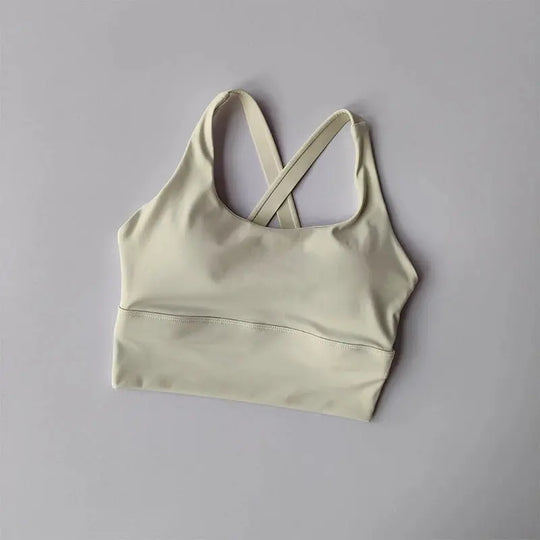 Brassière de sport pour femme avec dos nu SKINOFSKIN™ - Power shift fitness