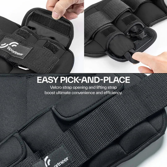 Sportneer Lot de poids ajustables pour poignets et chevilles - Power shift fitness