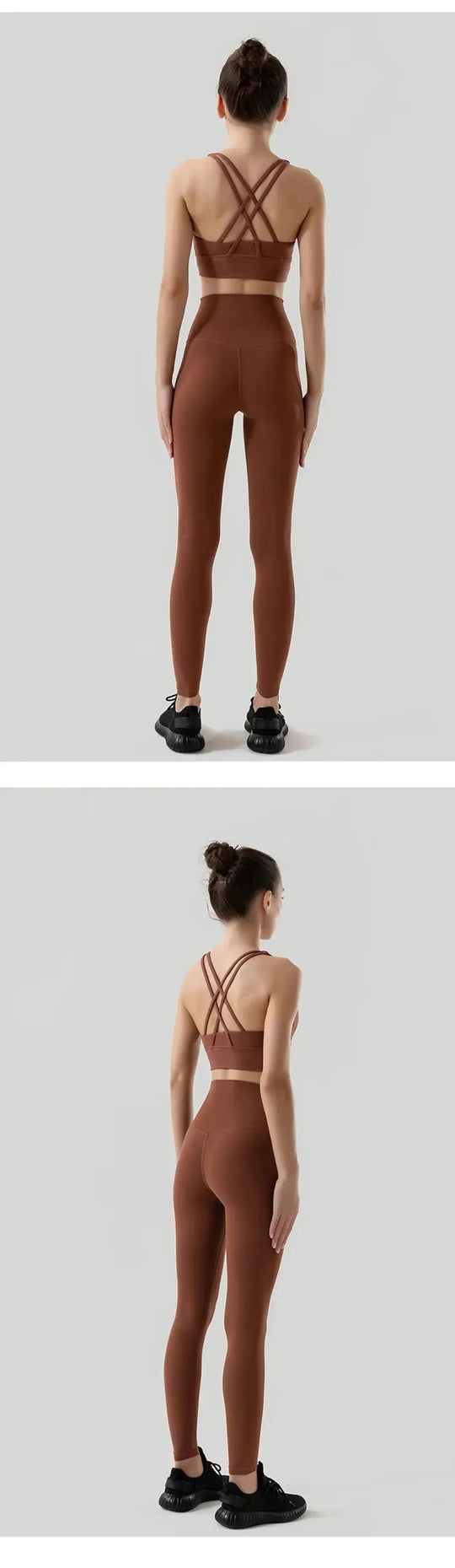 Ensemble de leggings de yoga pour femme - Power shift fitness