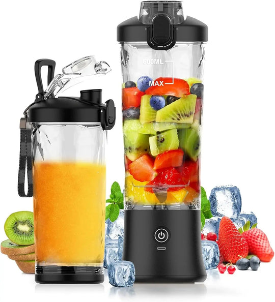 Mixeur portable 4000mAh XIAOWEI™ 600ML - Power shift fitness