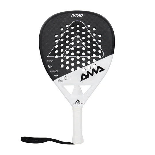Raquette de padel professionnelle AMASPORT™ 12K/18K en fibre de carbone - Power shift fitness