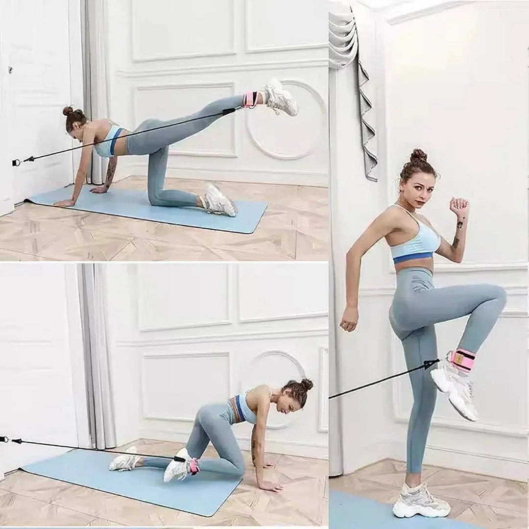Sangle de Chevilles NINE STUDY™ pour Musculation - Power shift fitness
