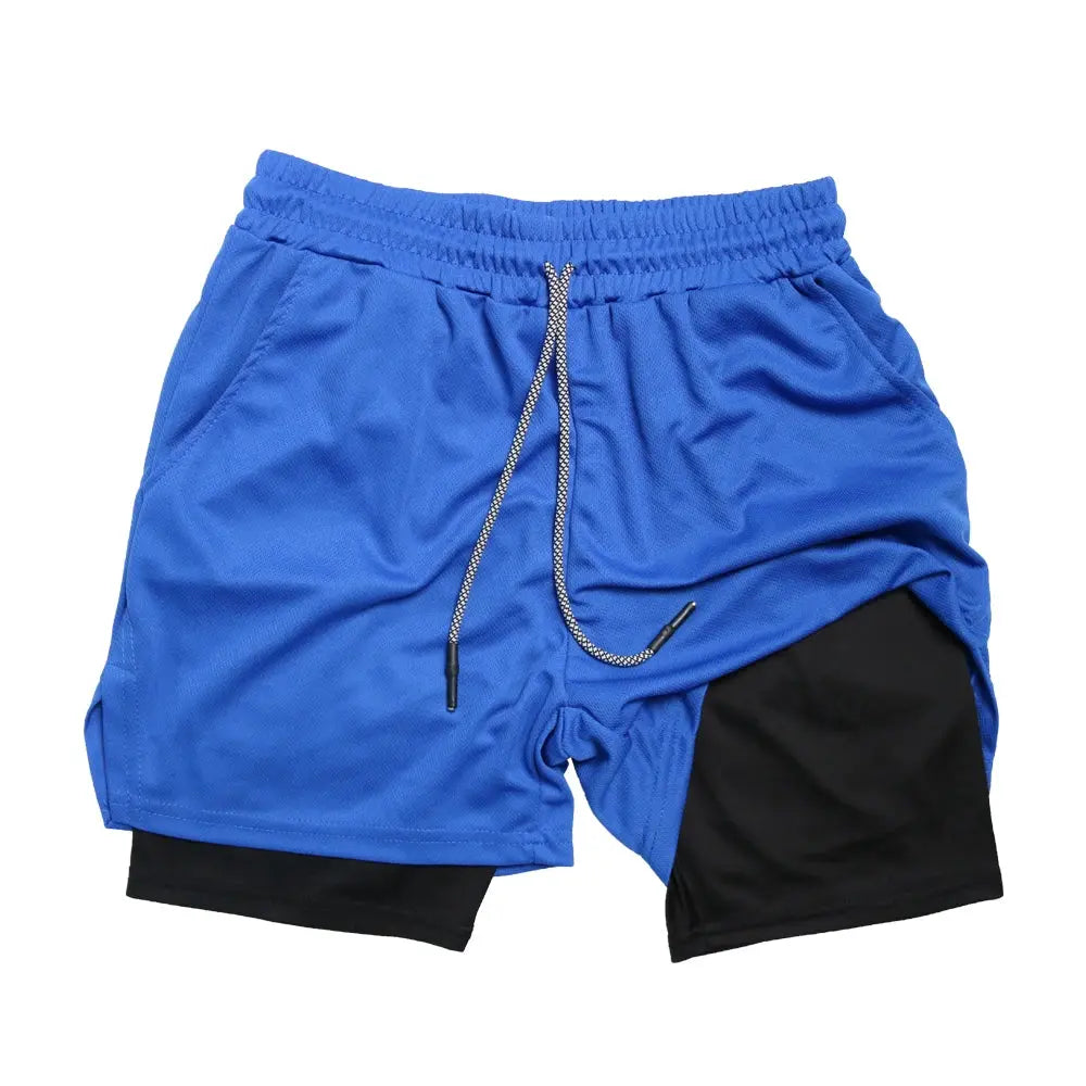 Short de sport court pour homme 2 en 1 - Power shift fitness
