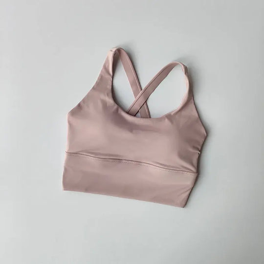 Brassière de sport pour femme avec dos nu SKINOFSKIN™ - Power shift fitness