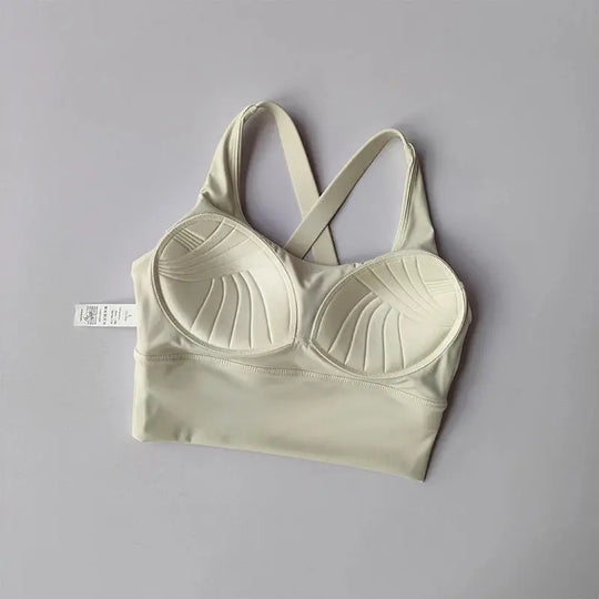 Brassière de sport pour femme avec dos nu SKINOFSKIN™ - Power shift fitness
