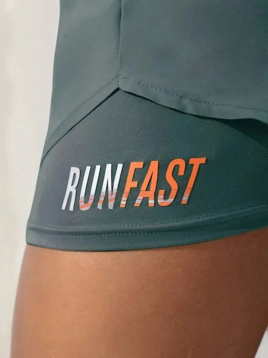 short de running femme Power shift fitness