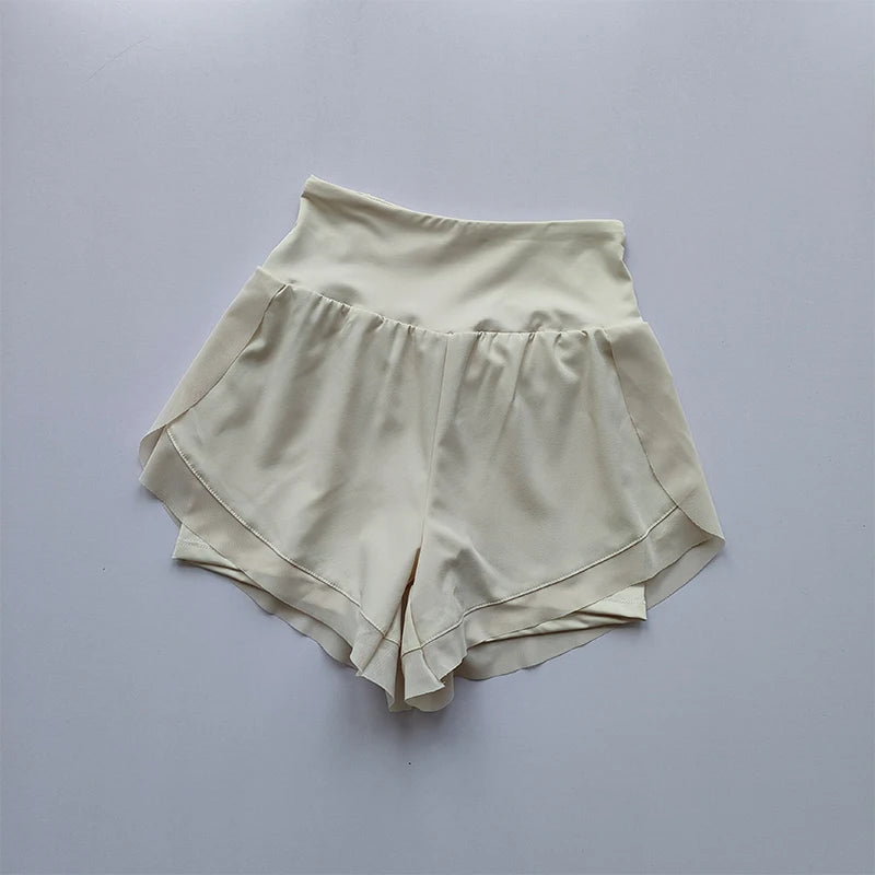 Short de sport d'été femme 2 en 1