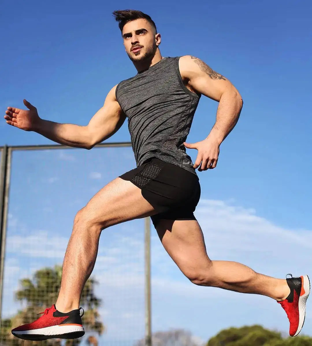 Short de sport pour homme à séchage rapide COZOK™ - Power shift fitness