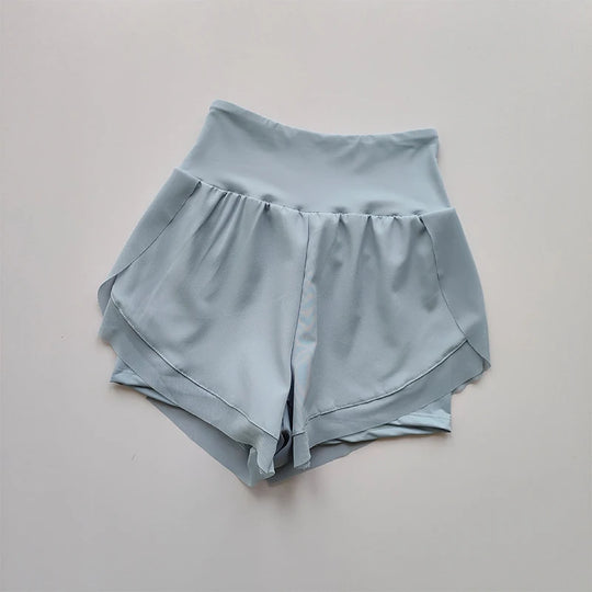 Short de sport d'été femme 2 en 1
