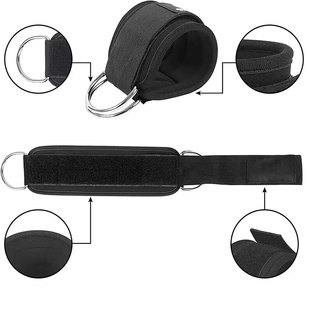 Sangle de Chevilles NINE STUDY™ pour Musculation - Power shift fitness