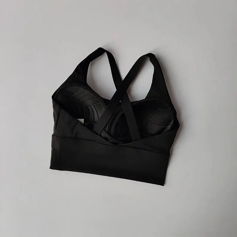 Brassière de sport pour femme avec dos nu SKINOFSKIN™ - Power shift fitness