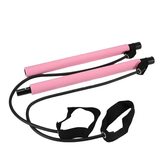 Barre portable avec sangles de résistance - Power shift fitness
