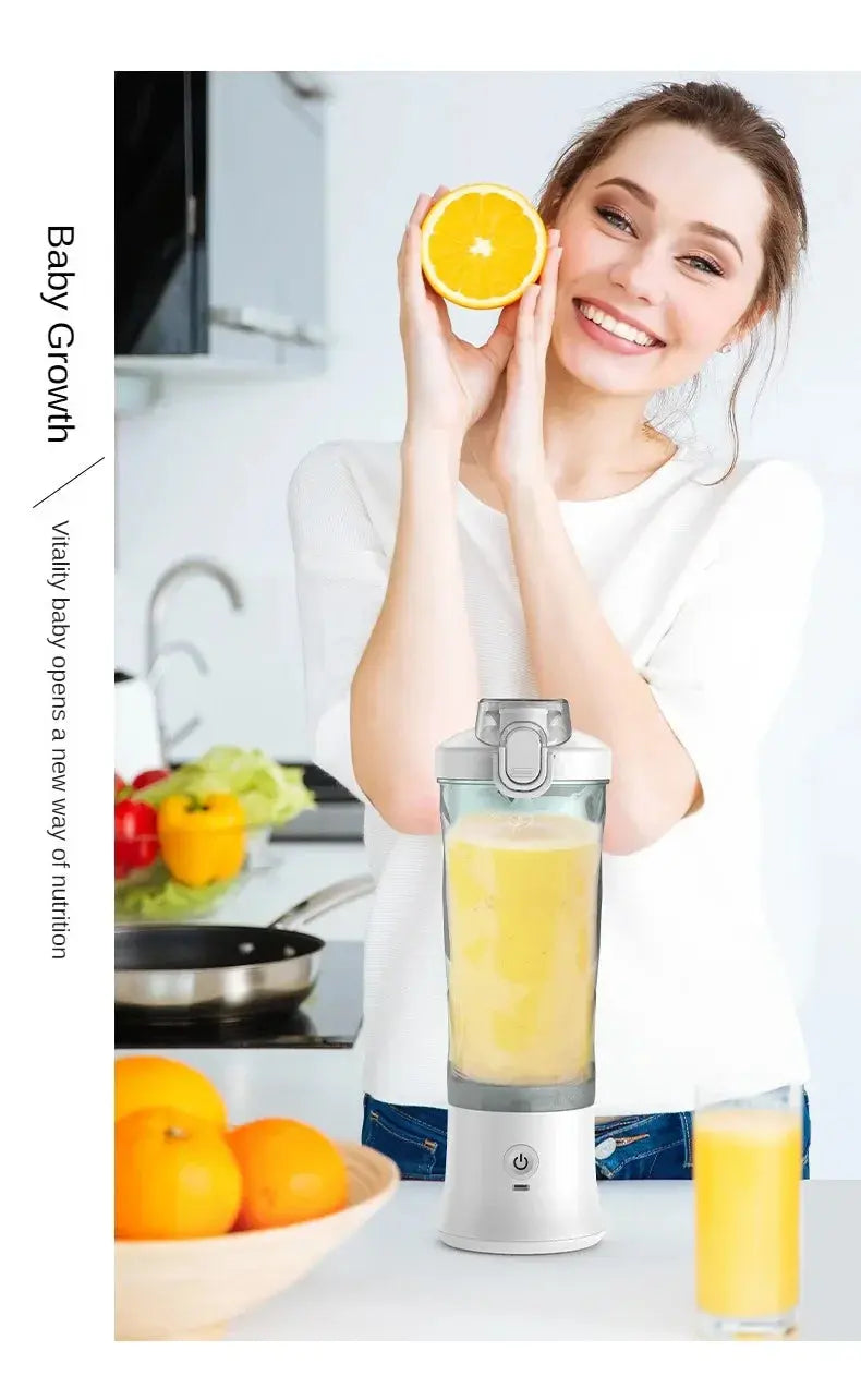 Mixeur portable 4000mAh XIAOWEI™ 600ML - Power shift fitness