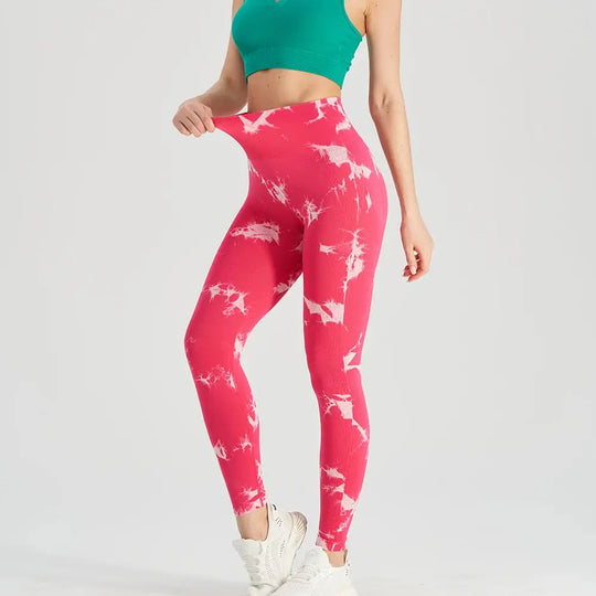 Legging imprimé de sport femme Botee Shark™ - Power shift fitness