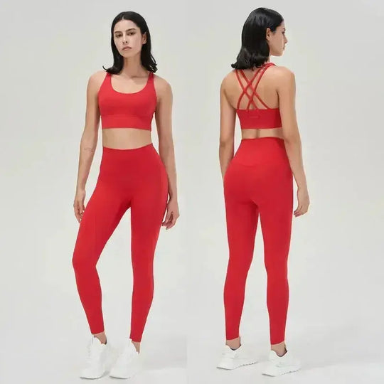 Ensemble de leggings de yoga pour femme - Power shift fitness