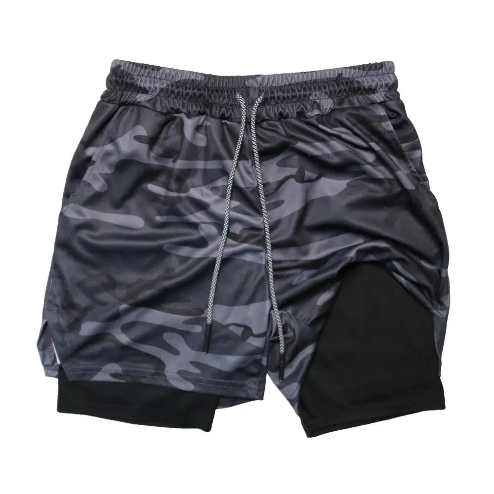 Short de sport court pour homme 2 en 1 - Power shift fitness