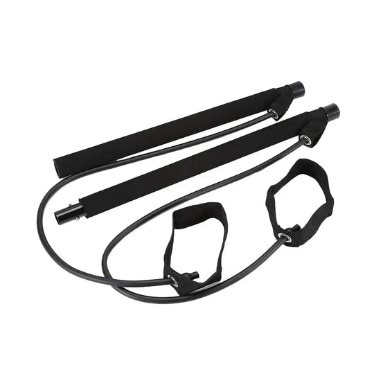 Barre portable avec sangles de résistance - Power shift fitness