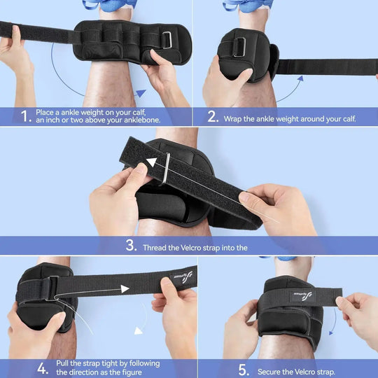 Sportneer Lot de poids ajustables pour poignets et chevilles - Power shift fitness